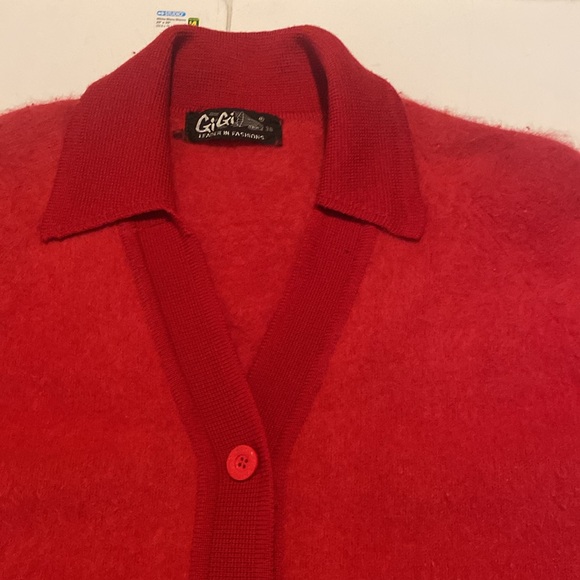 Vintage GiGi Angora Cardigan - Picture 6 of 9